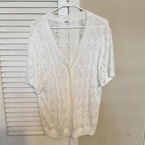 Zeagoo Ivory Knit Cardigan